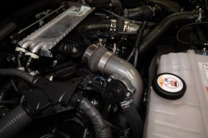 Toyota Tundra Turbo Charge Pipe Kit - K&N Engineering - Gunmetal Gray - `22-`24